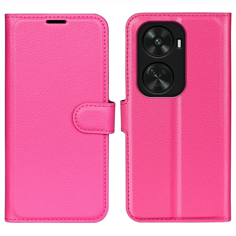 Litchi knížkové pouzdro na Huawei Nova 12 SE - rose