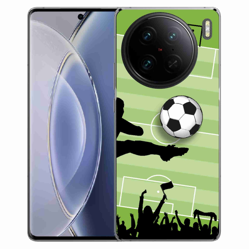 Gelový kryt mmCase na Vivo X90 Pro - fotbal 3