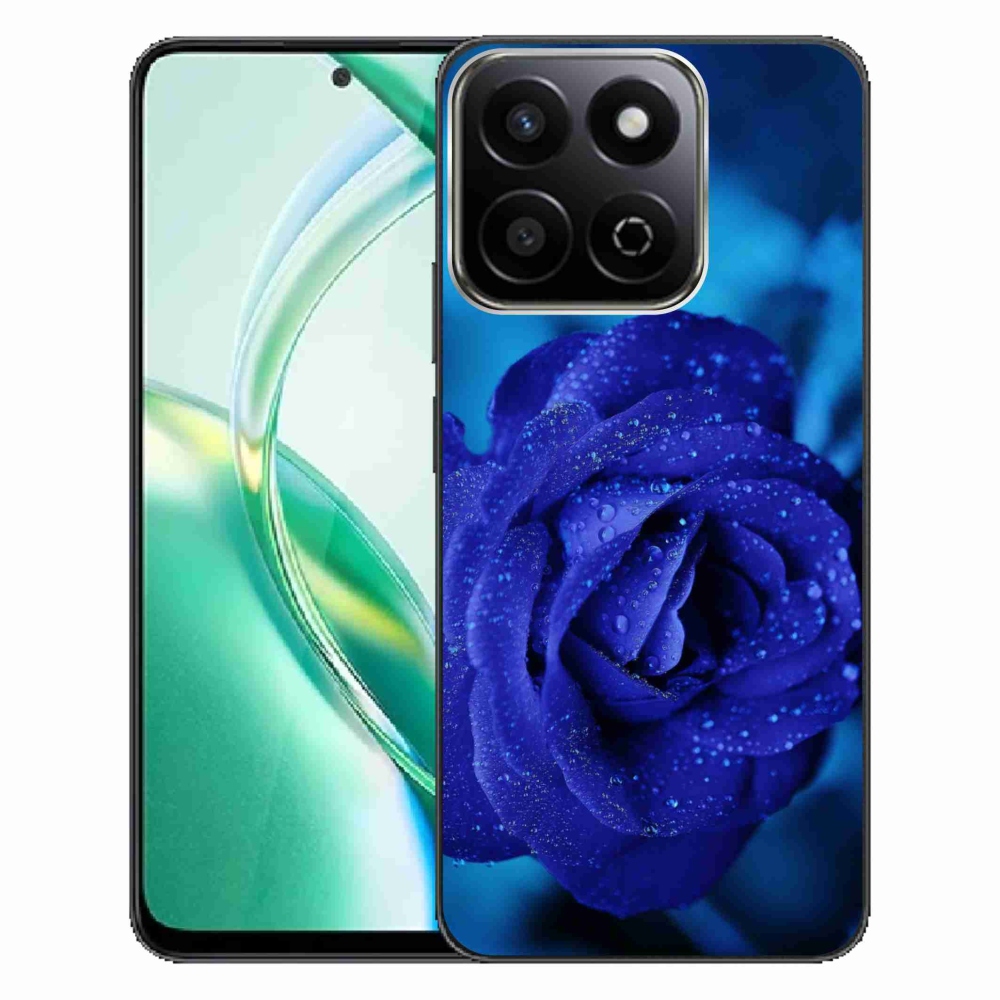 Gelový obal mmCase na Honor 200 Smart 5G - modrá růže