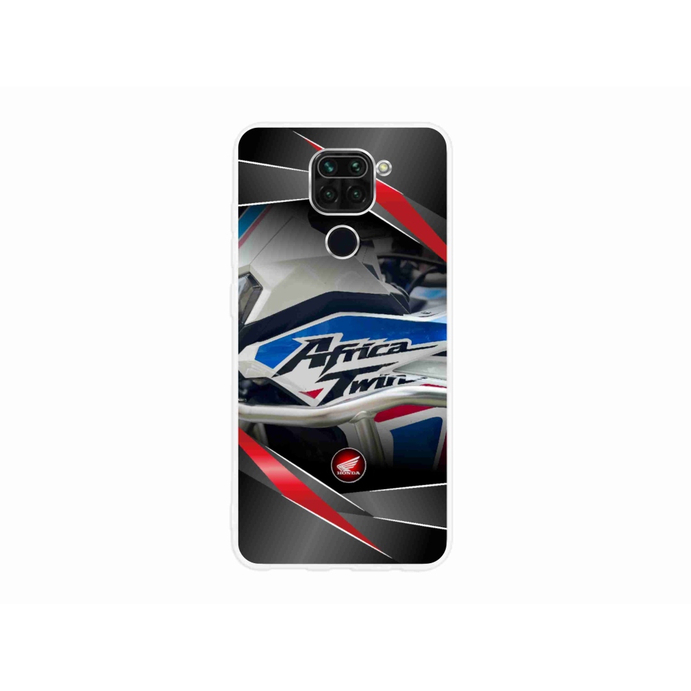 Gelový kryt mmCase na Xiaomi Redmi Note 9 - motorka honda