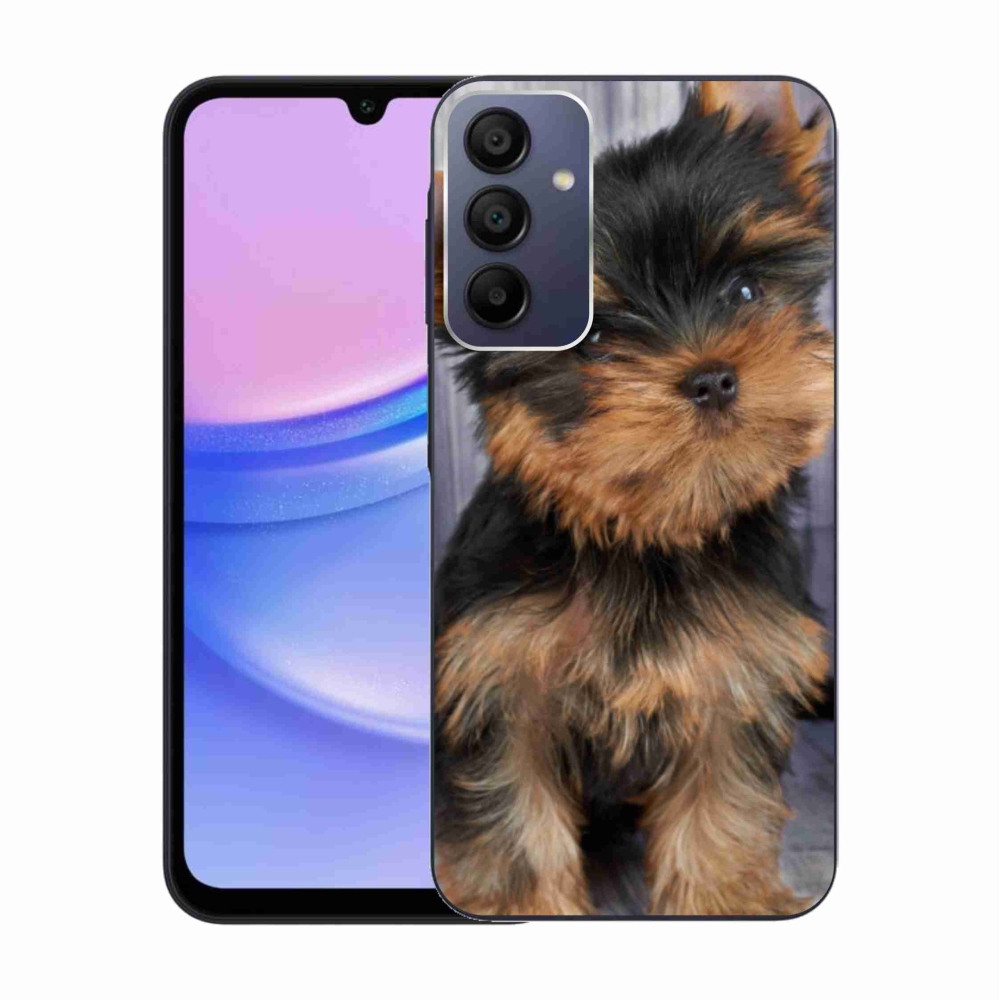 Gelový obal mmCase na Samsung Galaxy A15 4G/5G - jorkšír 9