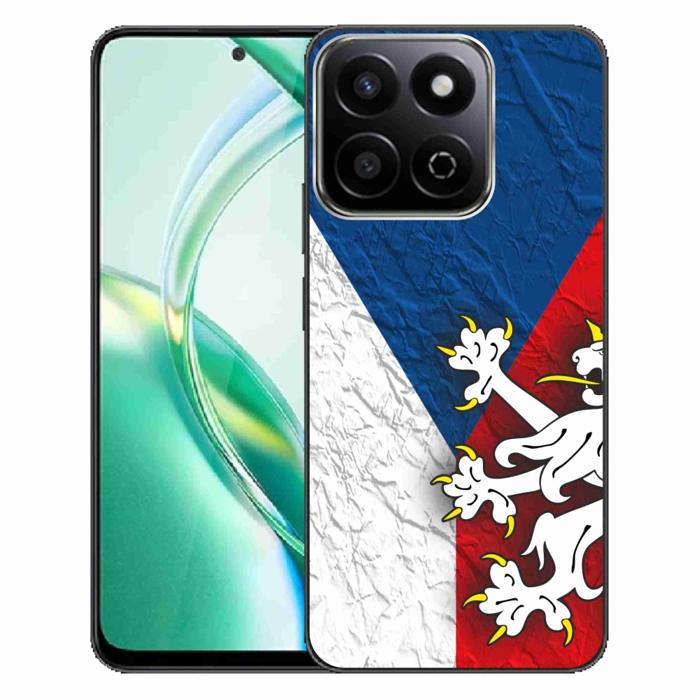 Gelový kryt mmCase na Honor 200 Smart 5G - česká vlajka 1
