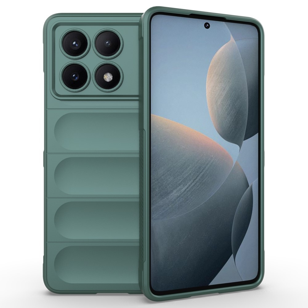 Rugg odolný gelový obal na Xiaomi Poco X6 Pro 5G - zelený