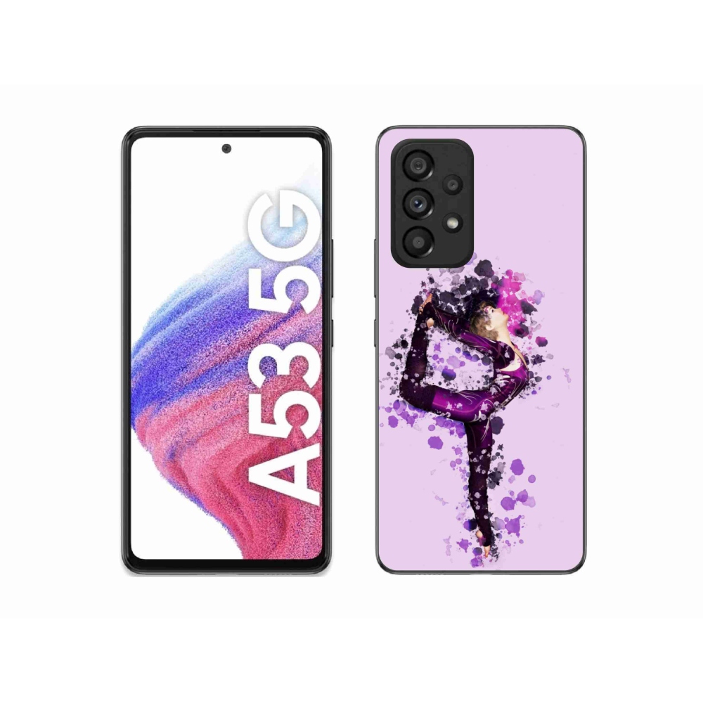 Gelový kryt mmCase na Samsung Galaxy A53 5G - baletka