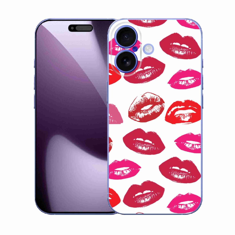 Gelový kryt mmCase na iPhone 17 - rty