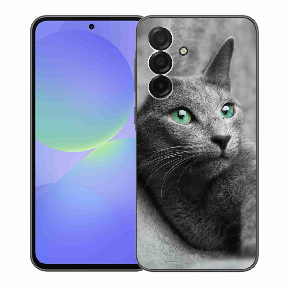 Gelový kryt mmCase na Samsung Galaxy A36 5G - kočka 2