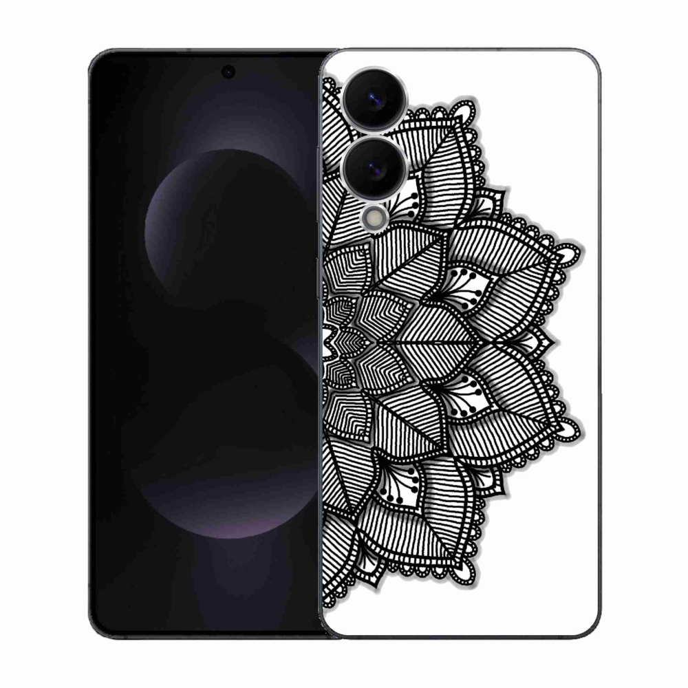 Gelový kryt mmCase na Samsung Galaxy S25 Edge - mandala