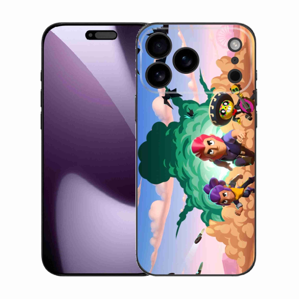 Gelový kryt mmCase na iPhone 17 Pro Max - brawl stars
