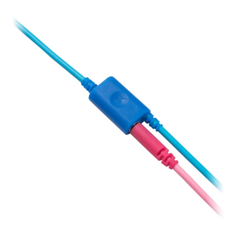 Motorola Moto JR200 Dětská Drátová Sluchátka 3,5mm Blue