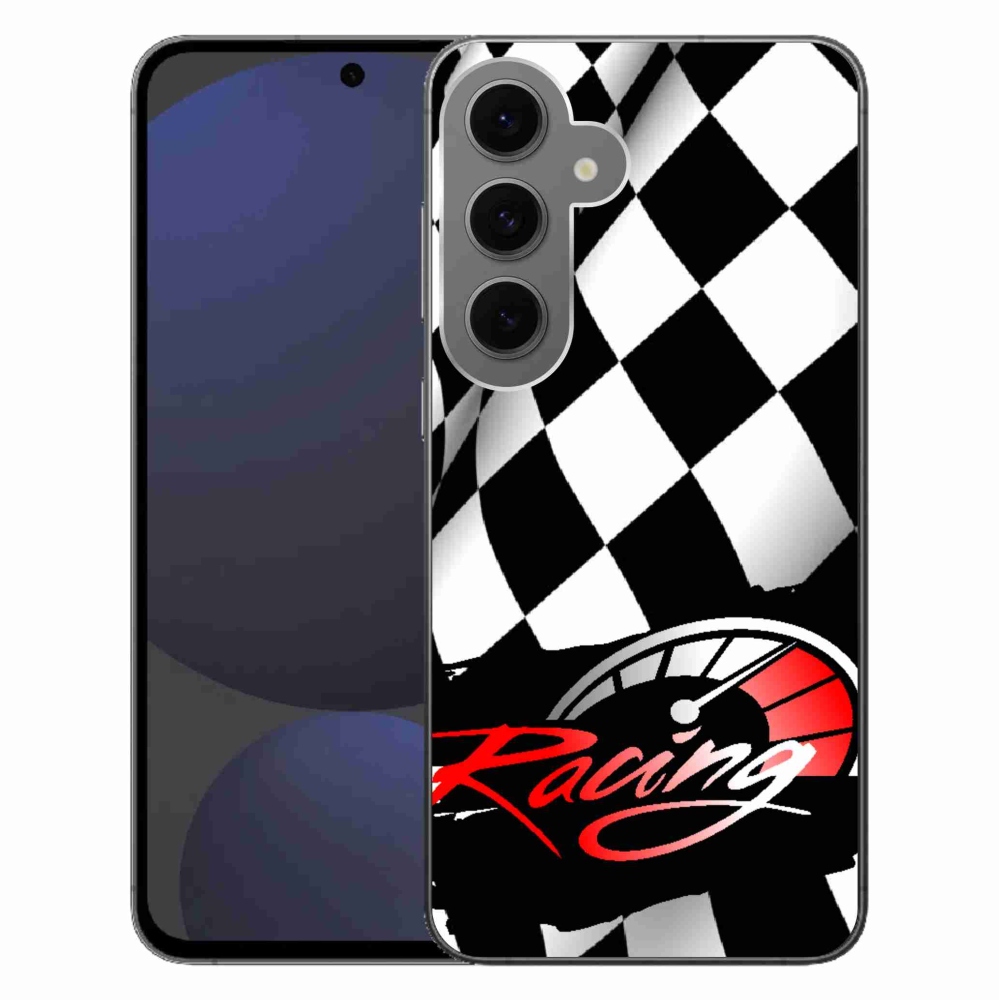 Gelový kryt mmCase na Samsung Galaxy S24 FE - závodění