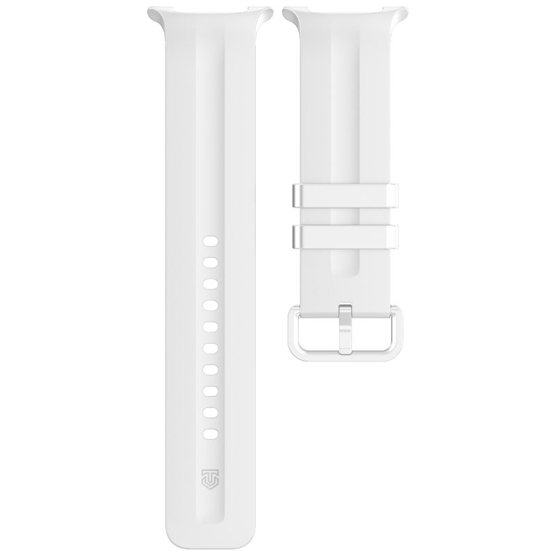 Tactical Silikonový Řemínek pro Samsung Galaxy Watch 8/9 White