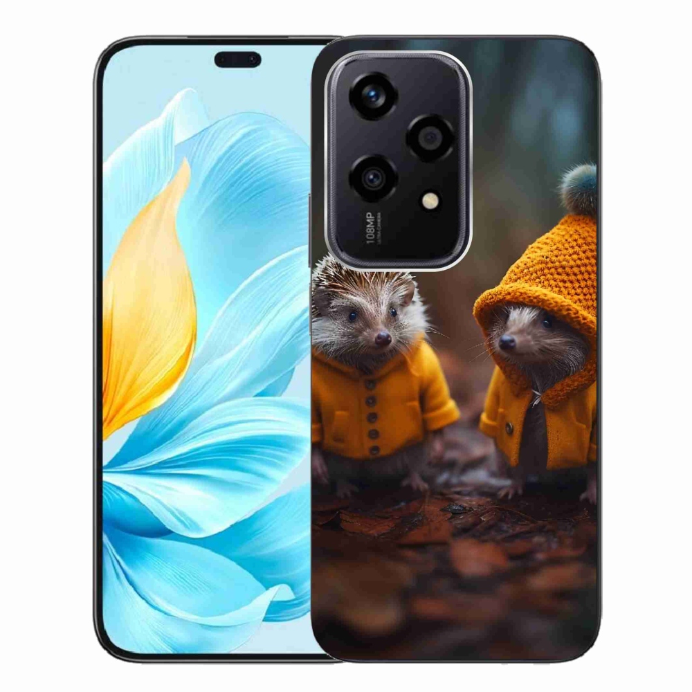 Gelový kryt mmCase na Honor 200 Lite 5G - ježci