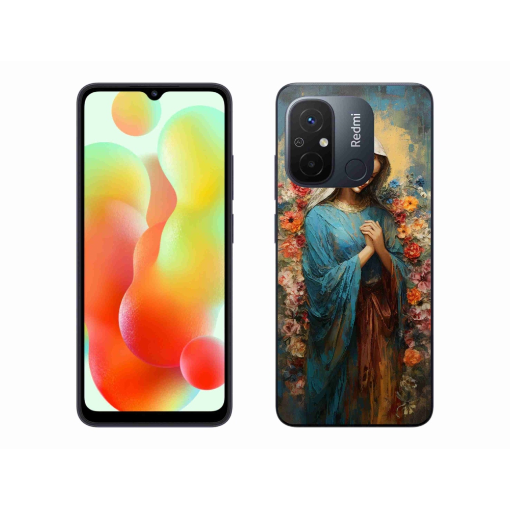 Gelový kryt mmCase na Xiaomi Redmi 12C - svatá žena