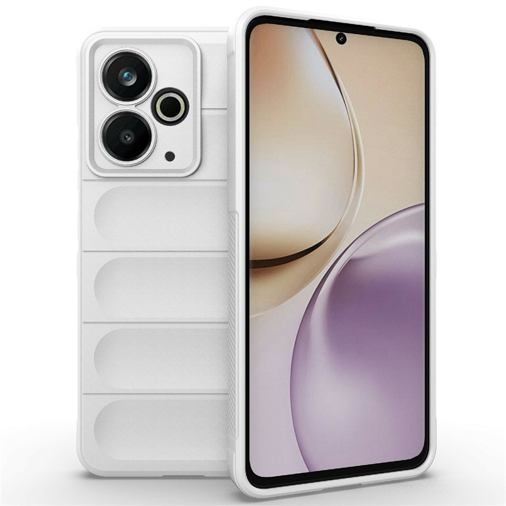 Rugg odolný gelový obal na Realme 14T 5G - bílý