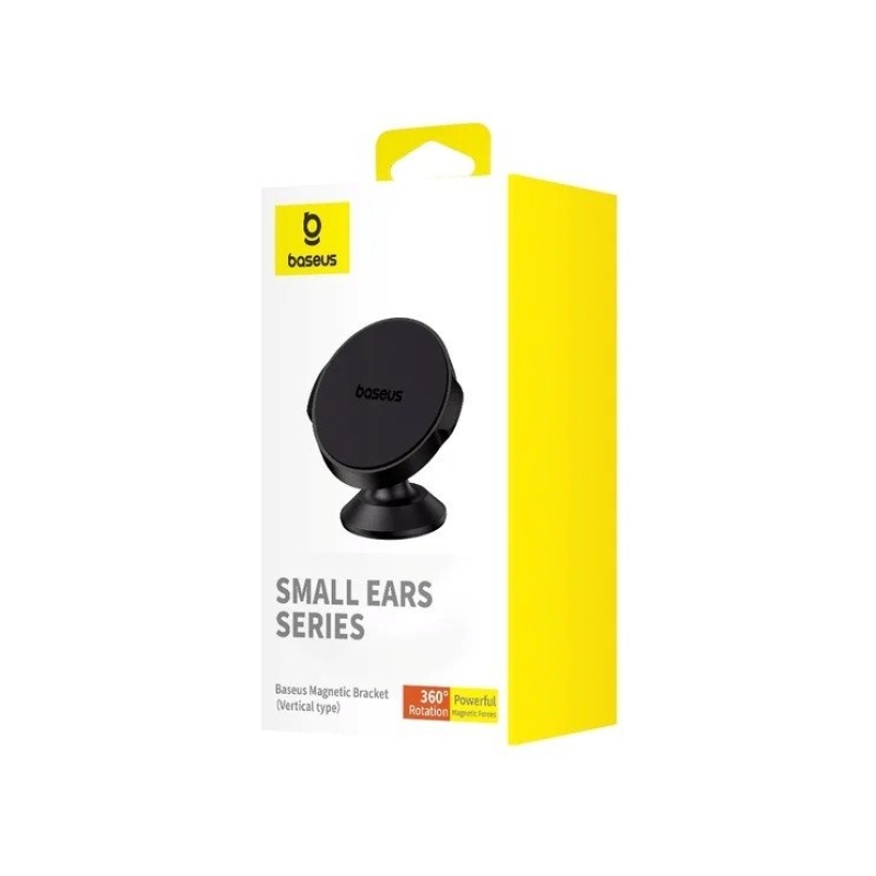 Baseus Small Ears Series Vertical Magnetický Držák do Auta Cluster Black