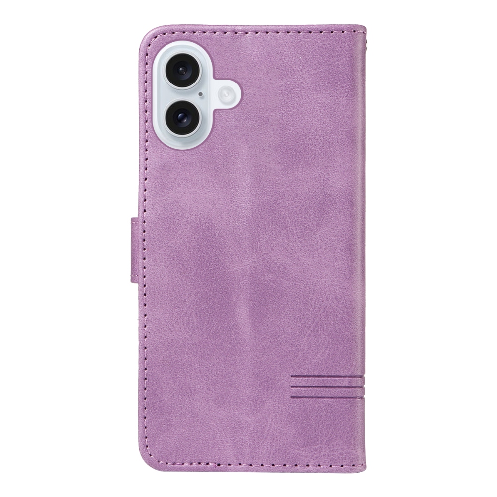 T-Shape knížkové pouzdro na iPhone 17 - světlefialové