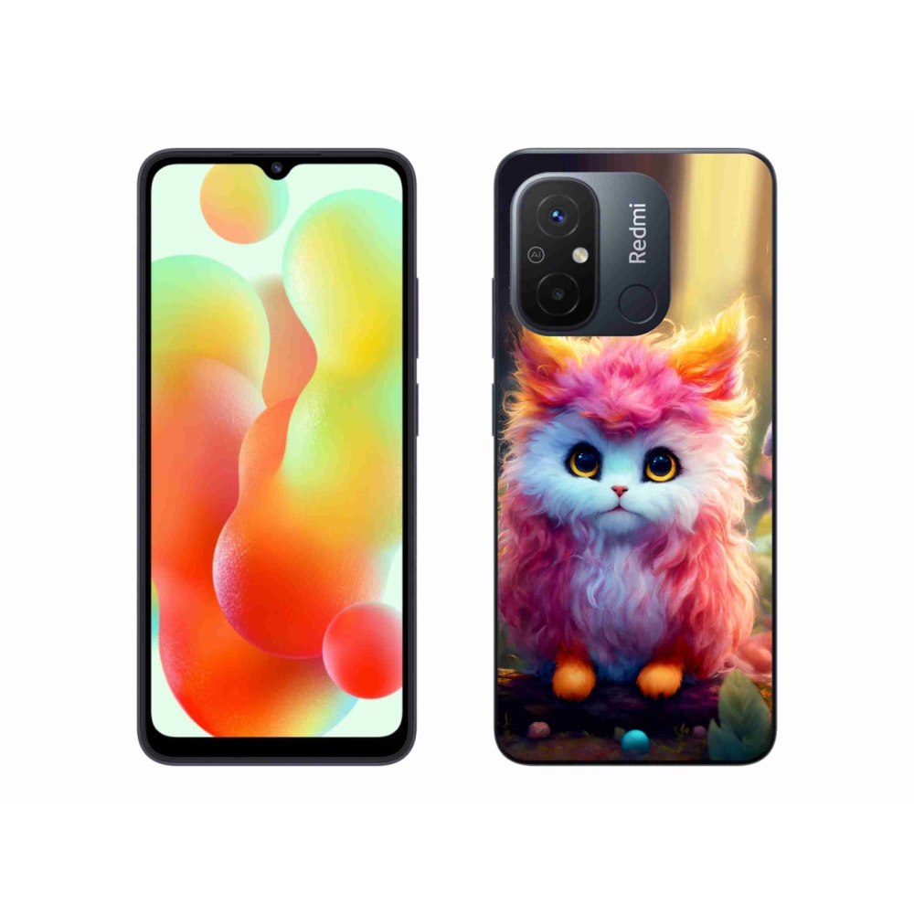Gelový kryt mmCase na Xiaomi Redmi 12C - roztomilé kotě 5