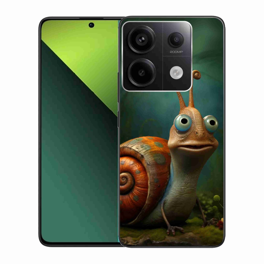 Gelový kryt mmCase na Xiaomi Redmi Note 13 Pro 5G/Poco X6 5G - šnek