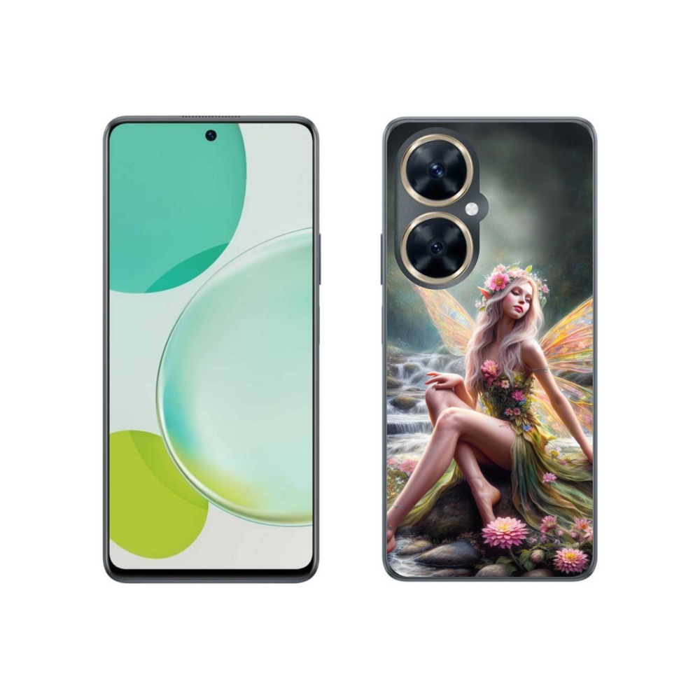 Gelový kryt mmCase na Huawei Nova 11i - motýlí žena 1