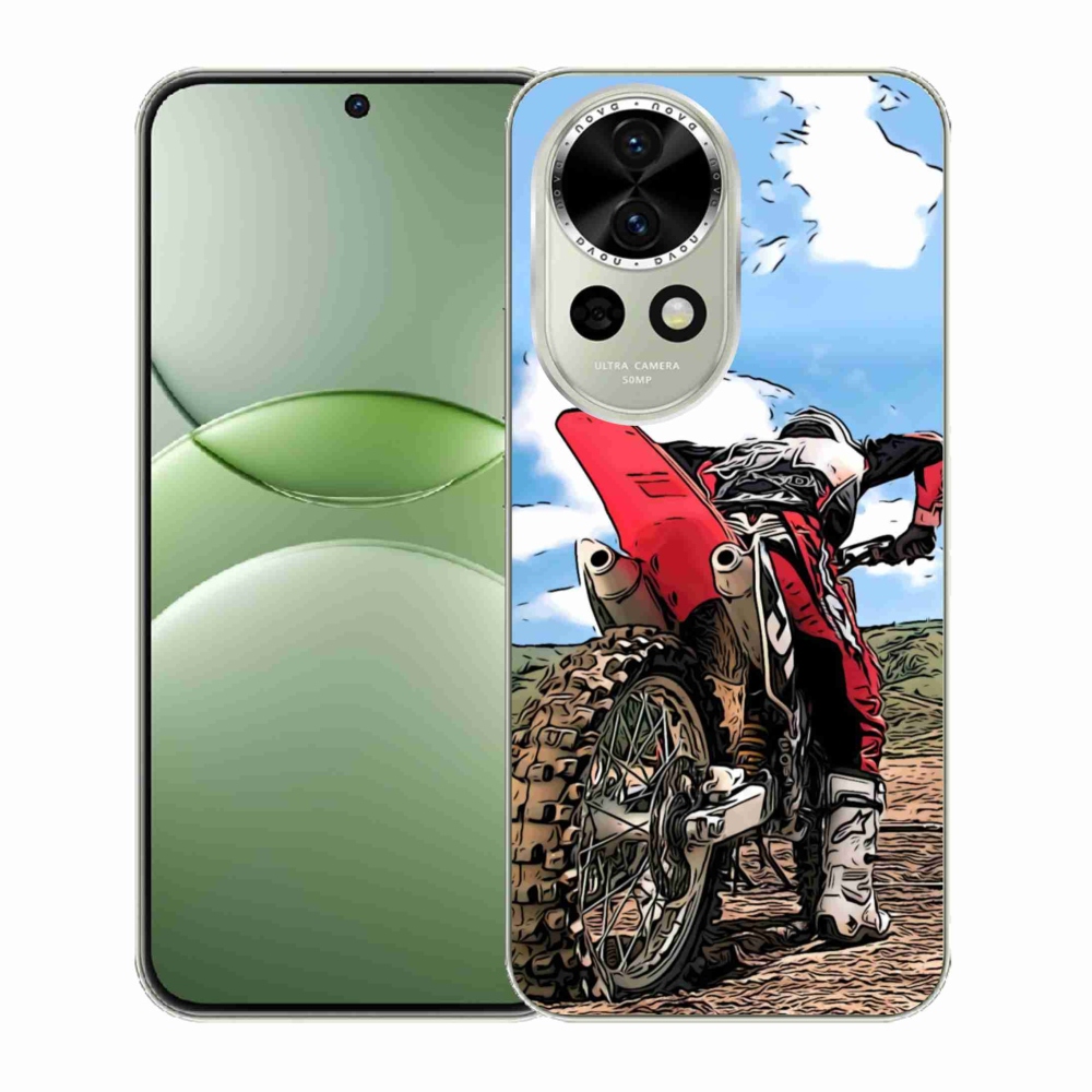 Gelový kryt mmCase na Huawei Nova 13 5G - moto