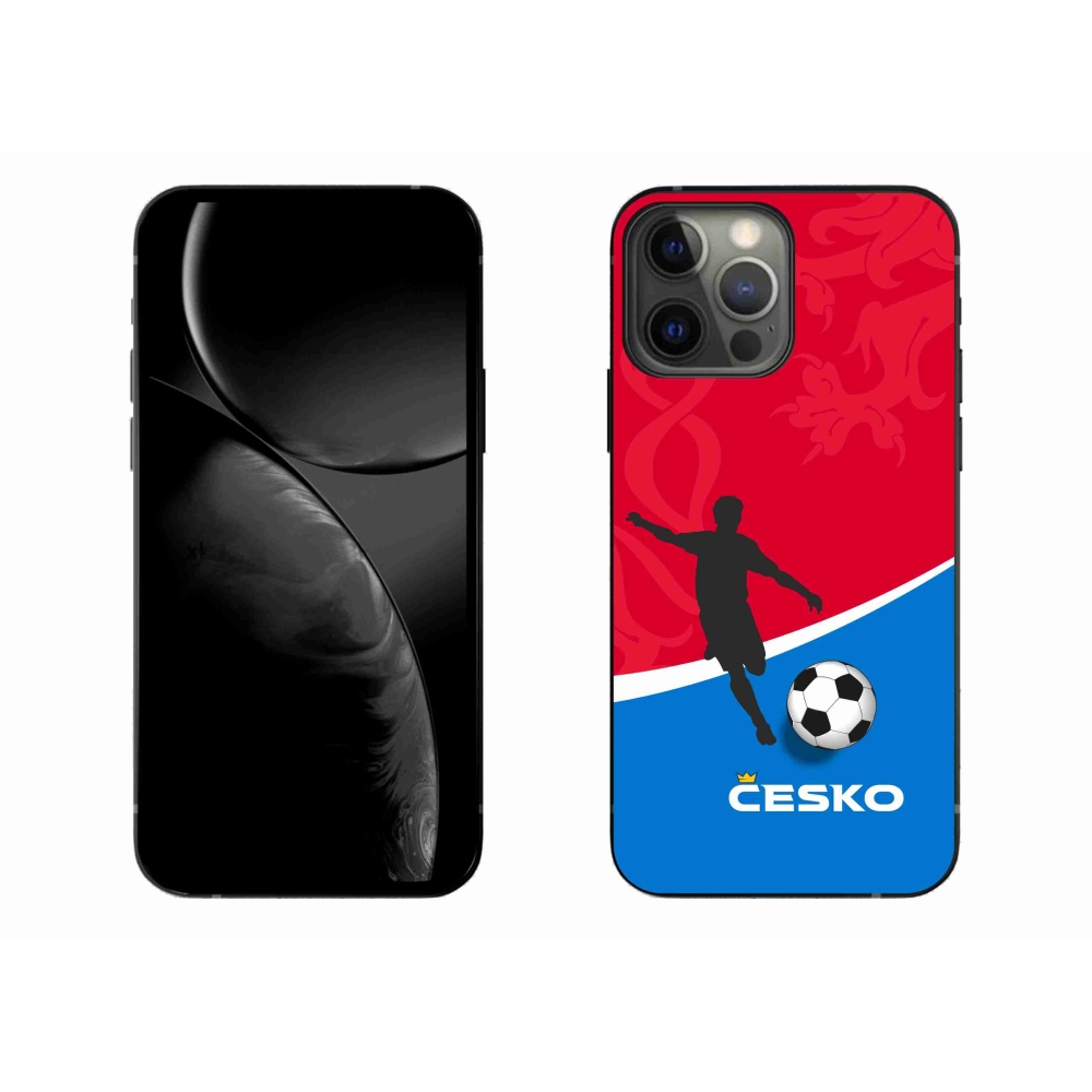 Gelový kryt mmCase na iPhone 13 Pro Max 6.7 - fotbal Česko