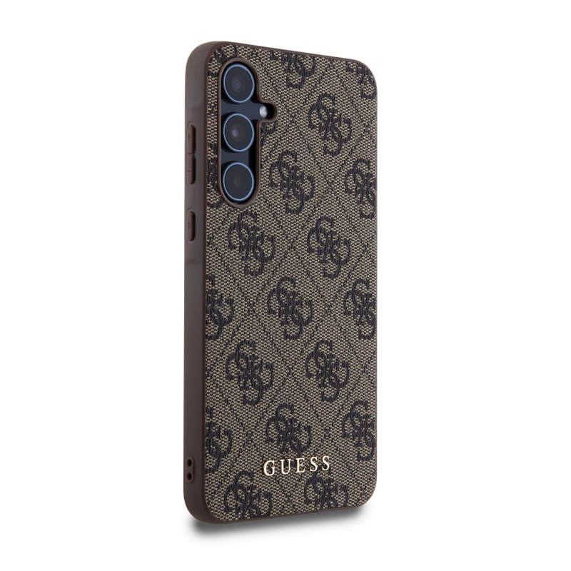 Guess 4G Zadní Kryt pro Samsung Galaxy A55 5G Brown