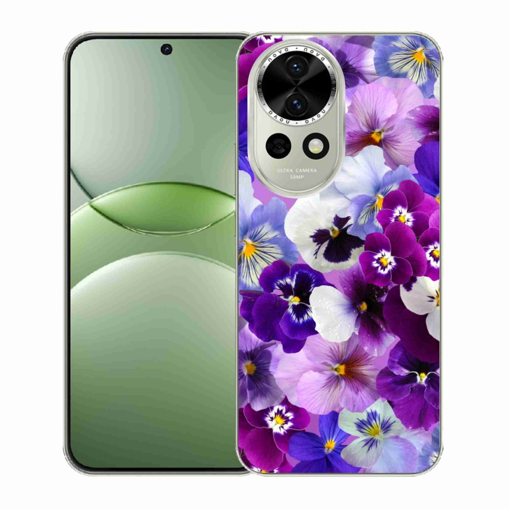Gelový kryt mmCase na Huawei Nova 13 5G - květiny 9