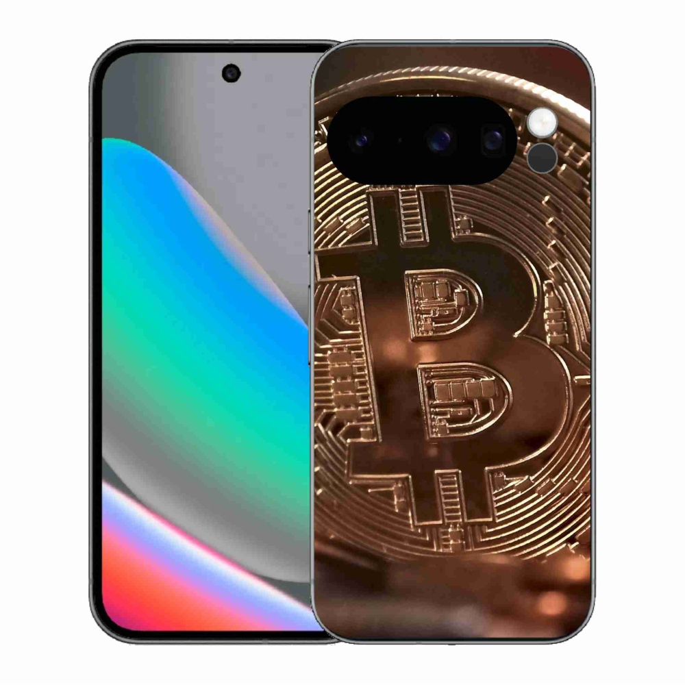 Gelový kryt mmCase na Google Pixel 10 Pro - bitcoin