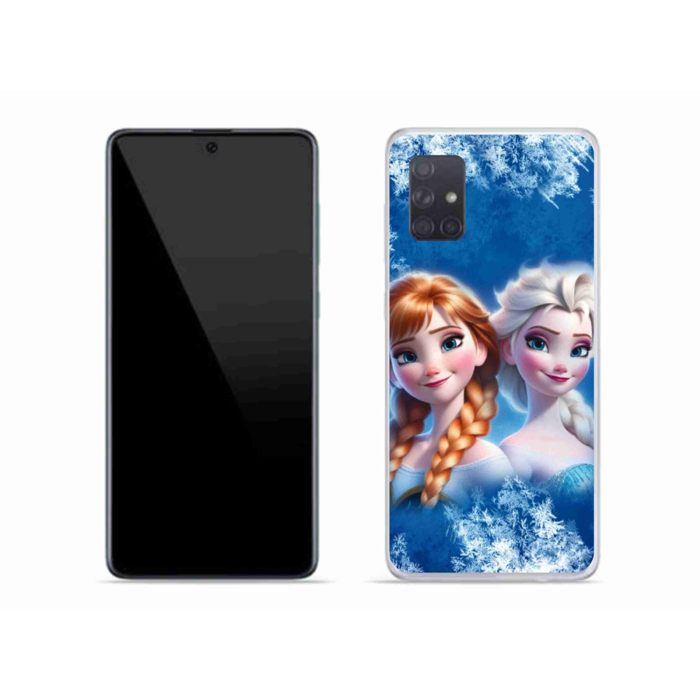 Gelový kryt mmCase na Samsung Galaxy A71 - ledové království 2