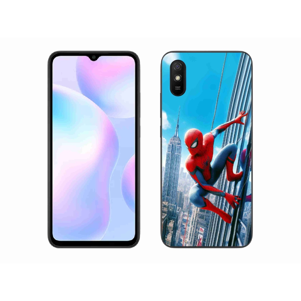 Gelový kryt mmCase na Xiaomi Redmi 9AT - spiderman