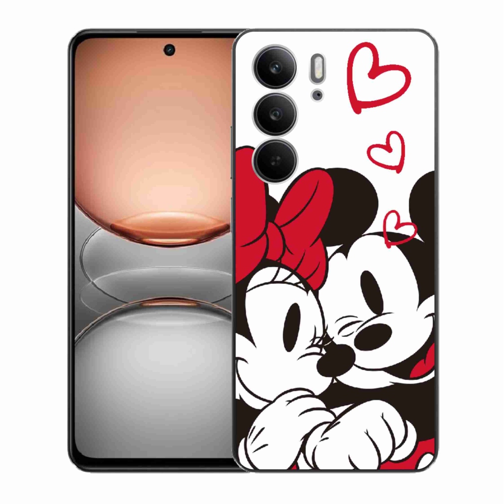 Gelový kryt mmCase na Realme C75 - minnie a mickey