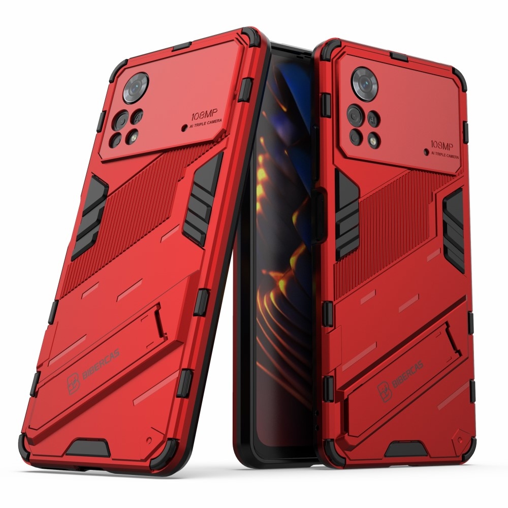 Armory odolný kryt na Xiaomi Poco X4 Pro 5G - červený