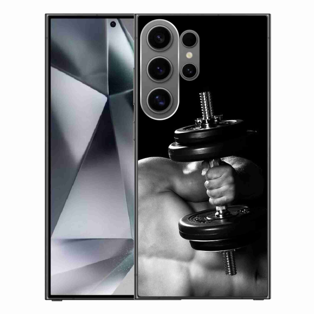Gelový kryt mmCase na Samsung Galaxy S24 Ultra - posilování 2