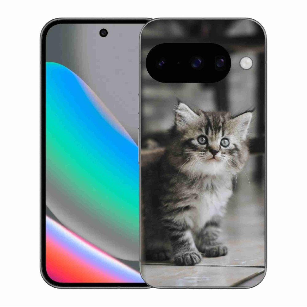 Gelový kryt mmCase na Google Pixel 10 - koťátko