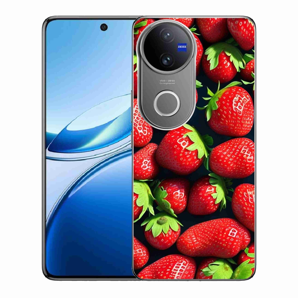 Gelový kryt mmCase na Vivo V50 5G - jahody