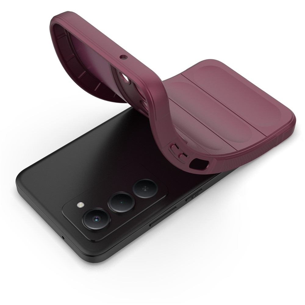 Rugg odolný gelový obal na Xiaomi Redmi 15 4G (171mm) - vínový