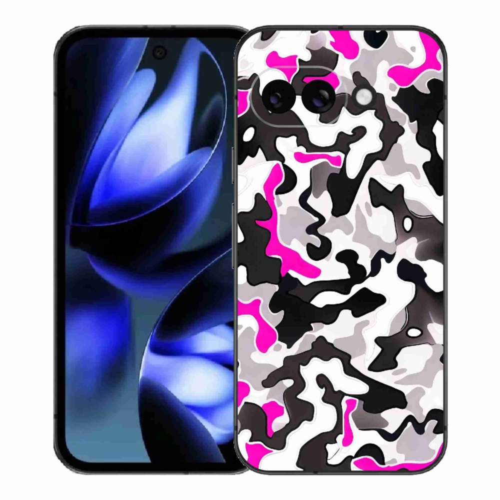 Gelový kryt mmCase na Google Pixel 9a - maskáčový vzor 5