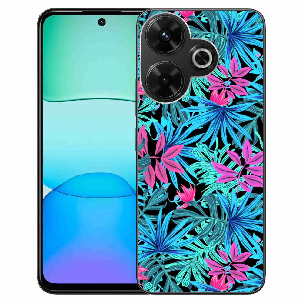 Gelový kryt mmCase na Xiaomi Redmi 13 4G/Poco M6 4G - květiny 3