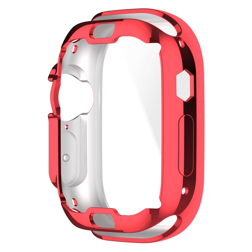 Soft nasazovací gelové ochranné pouzdro pro Apple Watch Ultra/Ultra 2 49 mm - červené