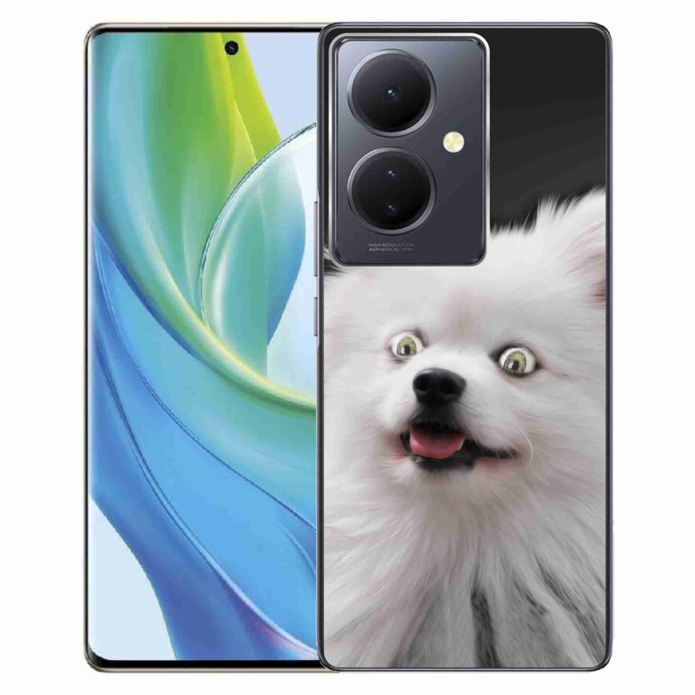 Gelový kryt mmCase na Vivo V29 Lite 5G - bílý špic