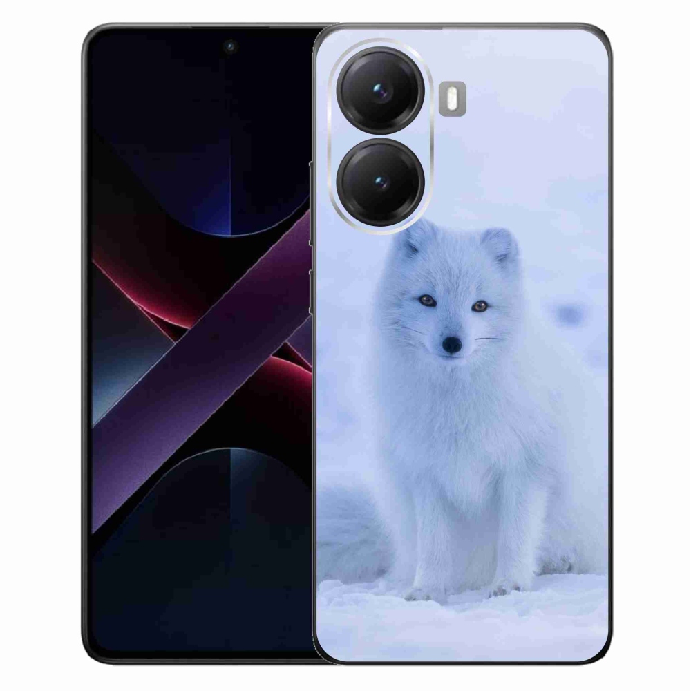 Gelový kryt mmCase na Xiaomi Poco X7 Pro 5G - polární liška