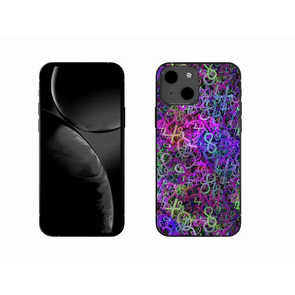 Gelový kryt mmCase na iPhone 13 - abstraktní motiv 25