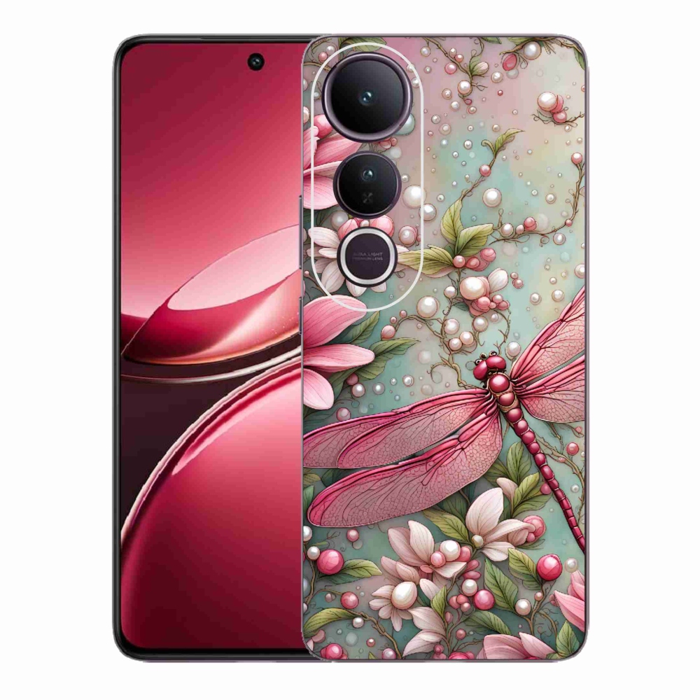 Gelový kryt mmCase na Vivo V50 Lite 4G/5G - vážka