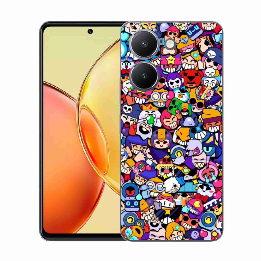 Gelový kryt mmCase na Vivo Y36 - brawl stars 2
