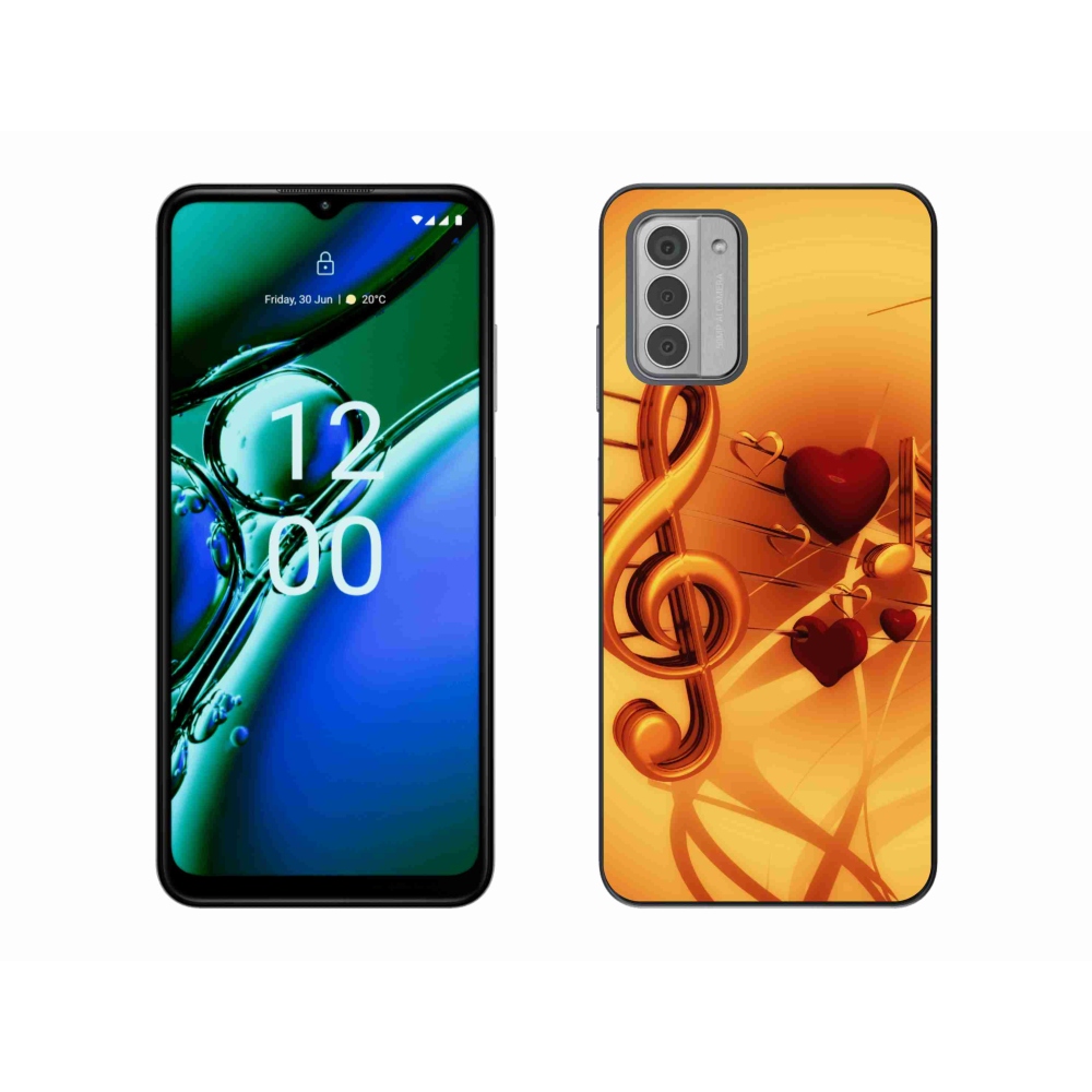 Gelový kryt mmCase na Nokia G42 - noty
