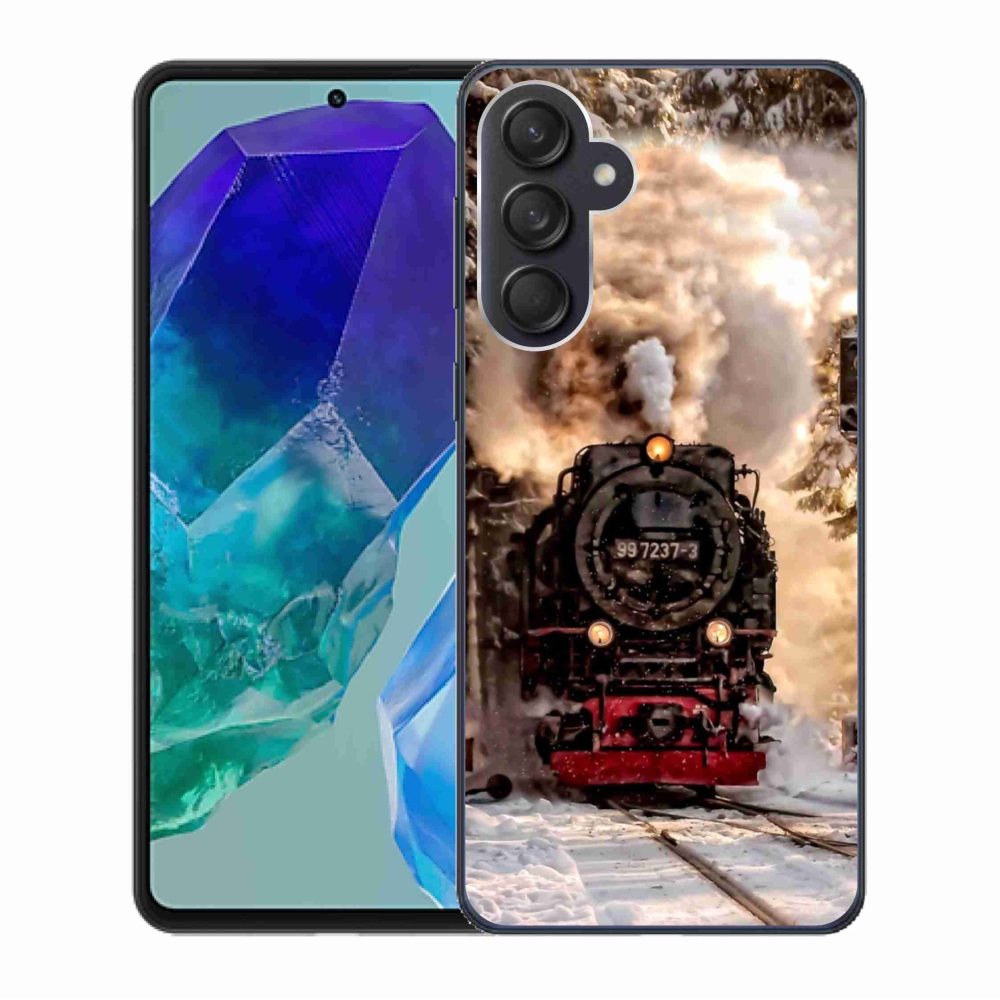 Gelový kryt mmCase na Samsung Galaxy M55 5G - vlak