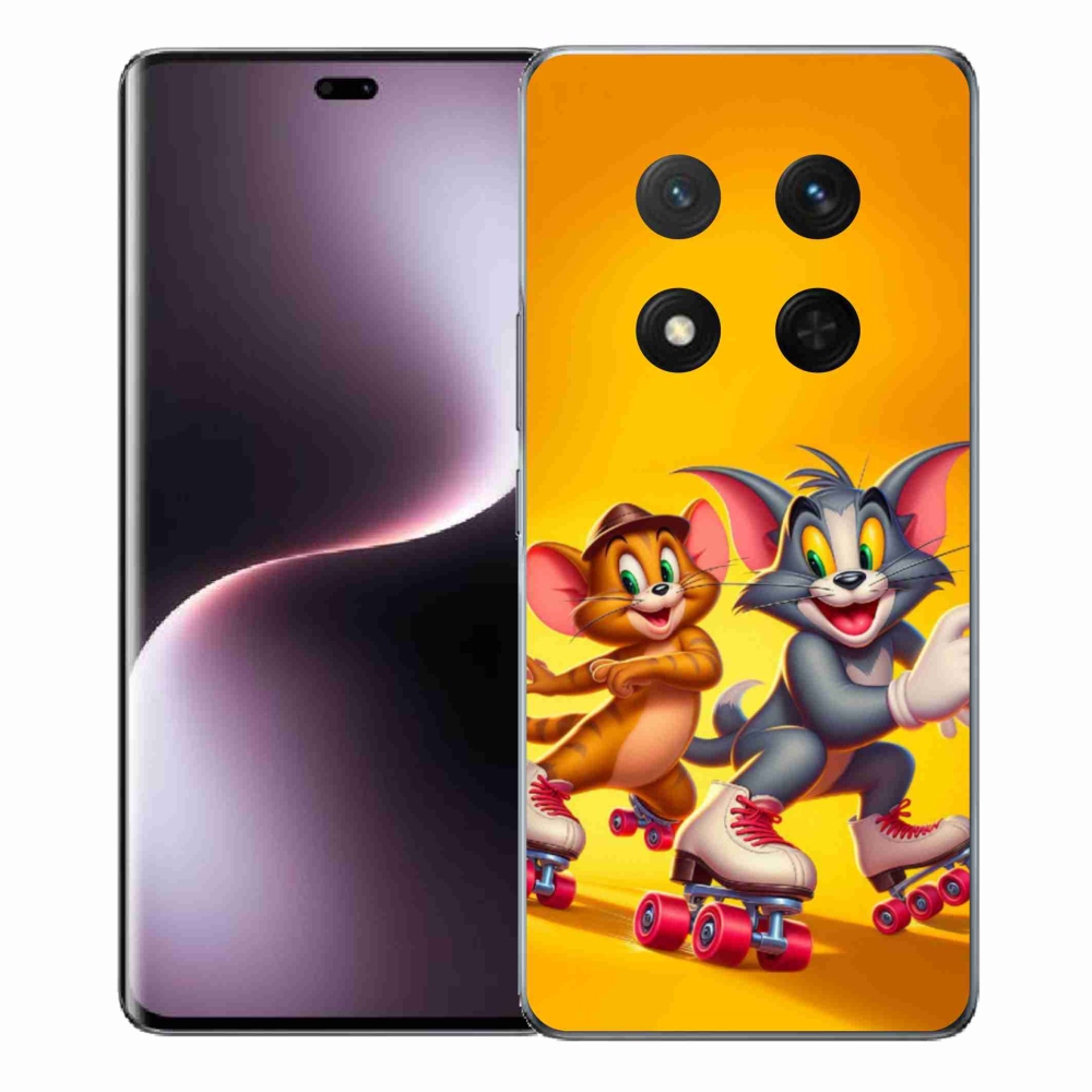 Gelový kryt mmCase na Honor Magic 7 Lite 5G - tom a jerry