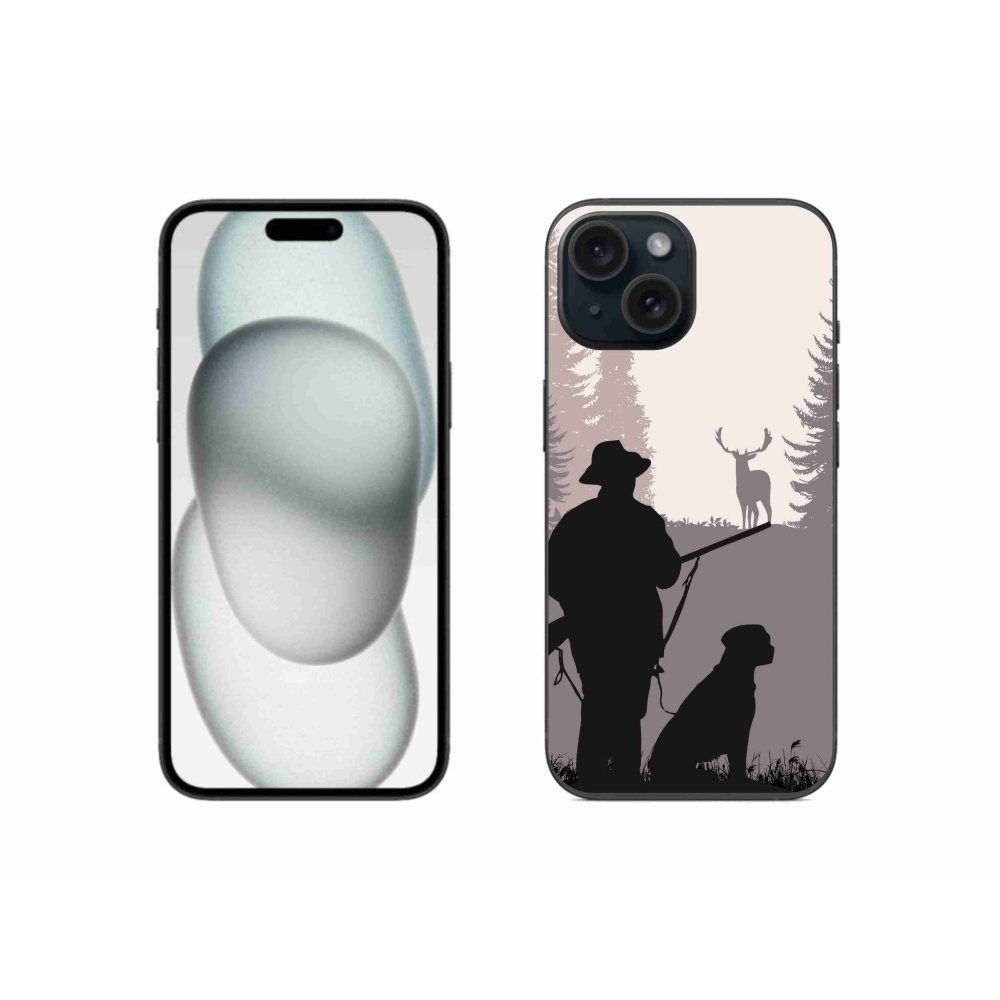 Gelový obal mmCase na iPhone 15 - lov 2