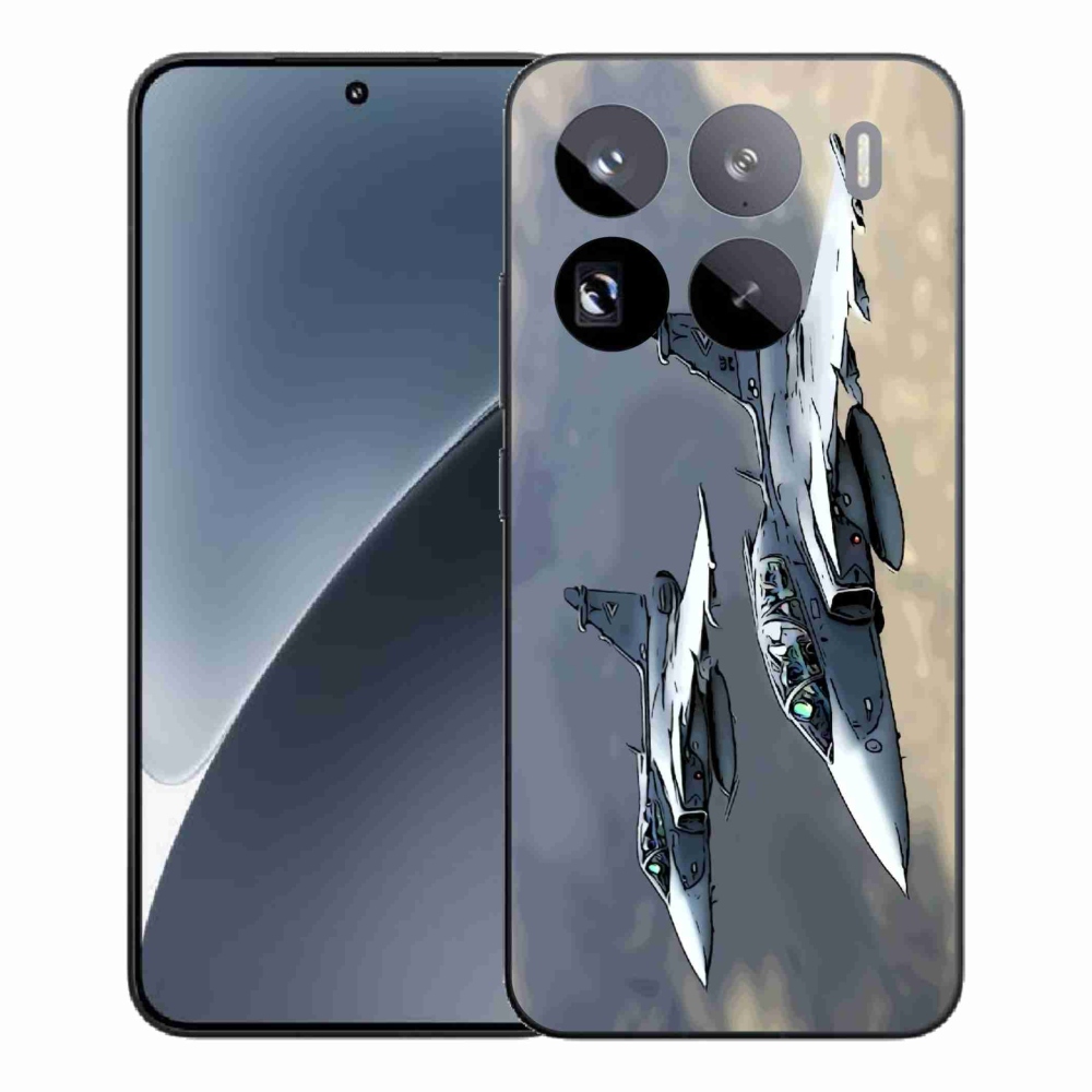 Gelový kryt mmCase na Xiaomi 15 Pro - stíhačky