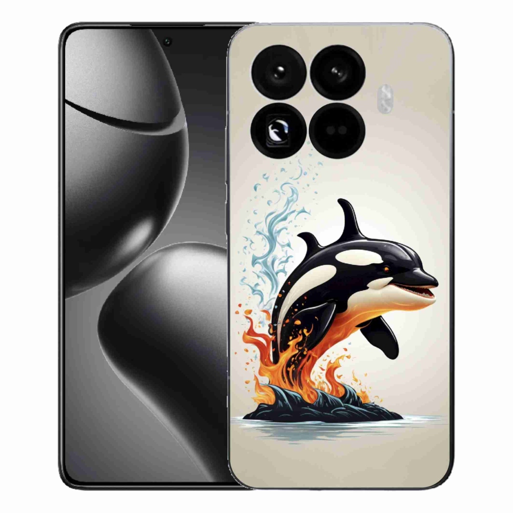 Gelový kryt mmCase na Xiaomi 15T Pro - kosatka